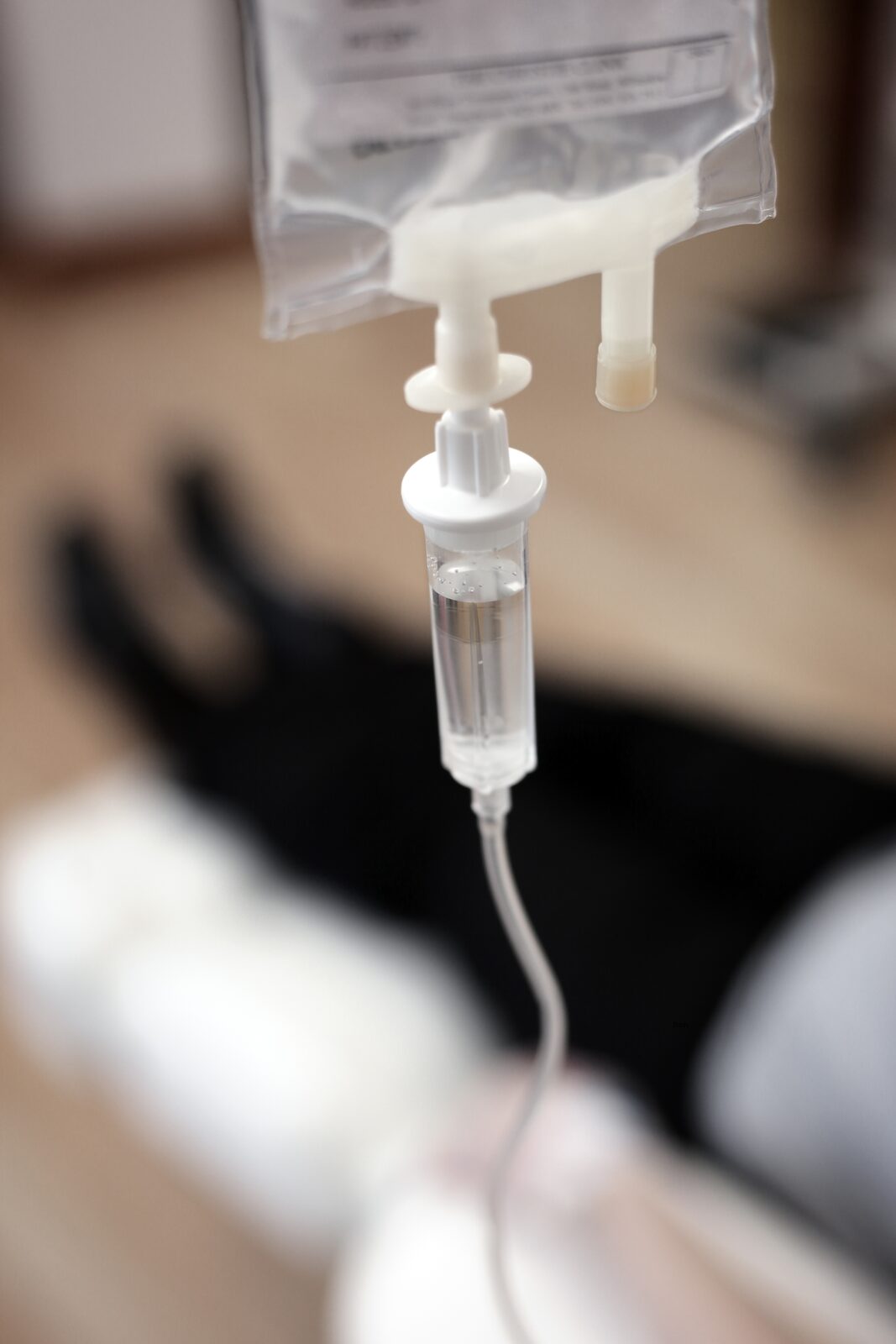 IV hydration drip prepared for a wellness infusion at Medical Aesthetic Center of Georgia
