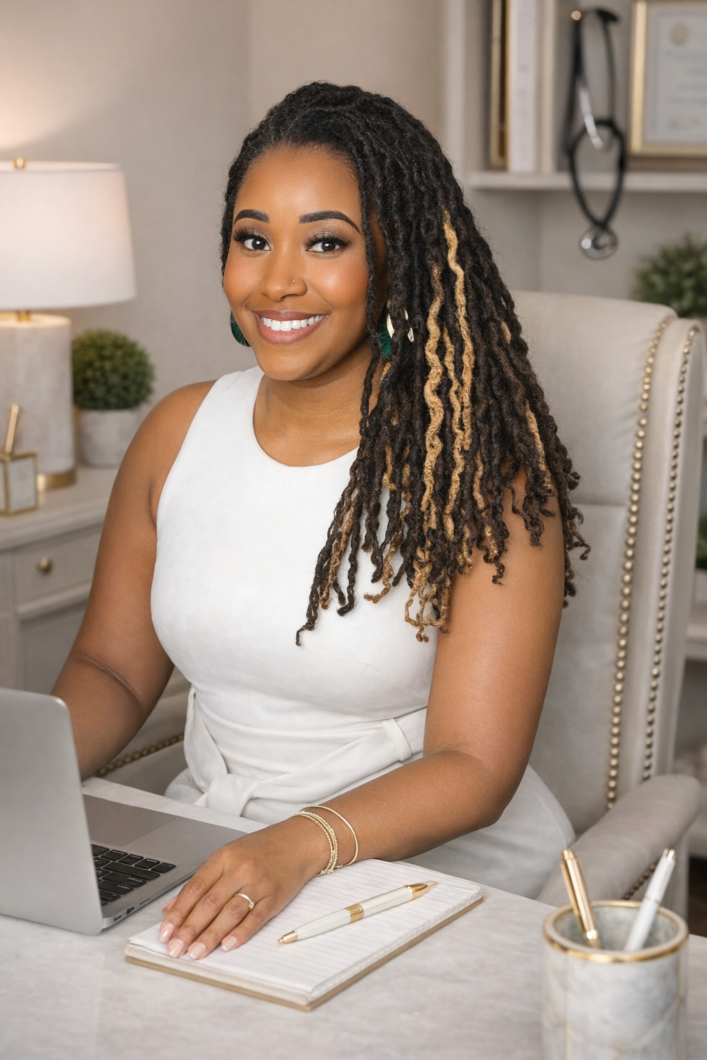 Portrait of Kiara Wilburn, MSN, APRN, FNP-C, Board-Certified Family Nurse Practitioner